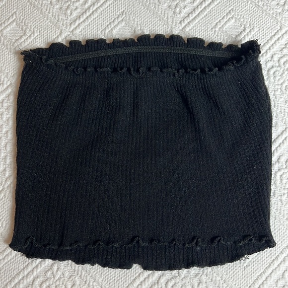 💥💥Sky and Sparrow XS Black Crop Top - Picture 2 of 8